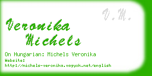 veronika michels business card